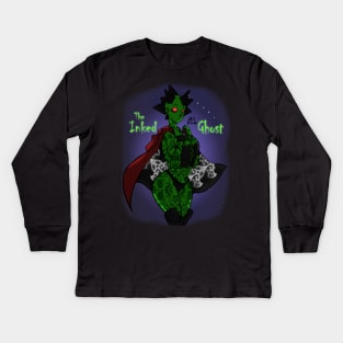 The Inked Ghost Kids Long Sleeve T-Shirt